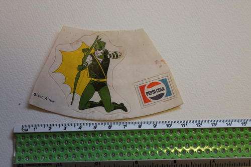 1978 Pepsi Green Arrow Sticker